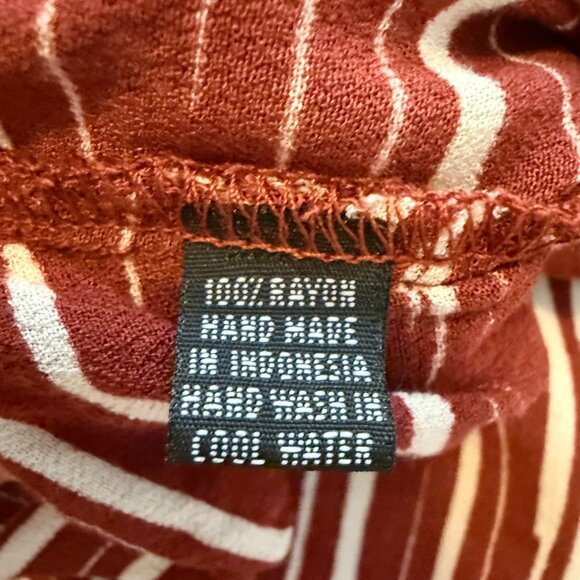 Ava Sky Top Gwen in Rust Stripe - Picture 7 of 8